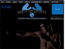 Tablet Screenshot of mixitupsports.com